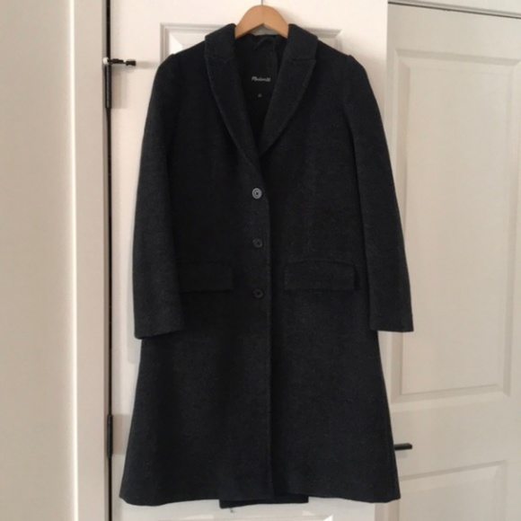 NWOT Madewell Teatro Swing Coat - Picture 2 of 8